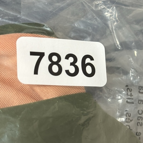 J. Crew Bikini Bottom Women's L Green Curved Waist Cheeky New BC125 7836 - Picture 12 of 13